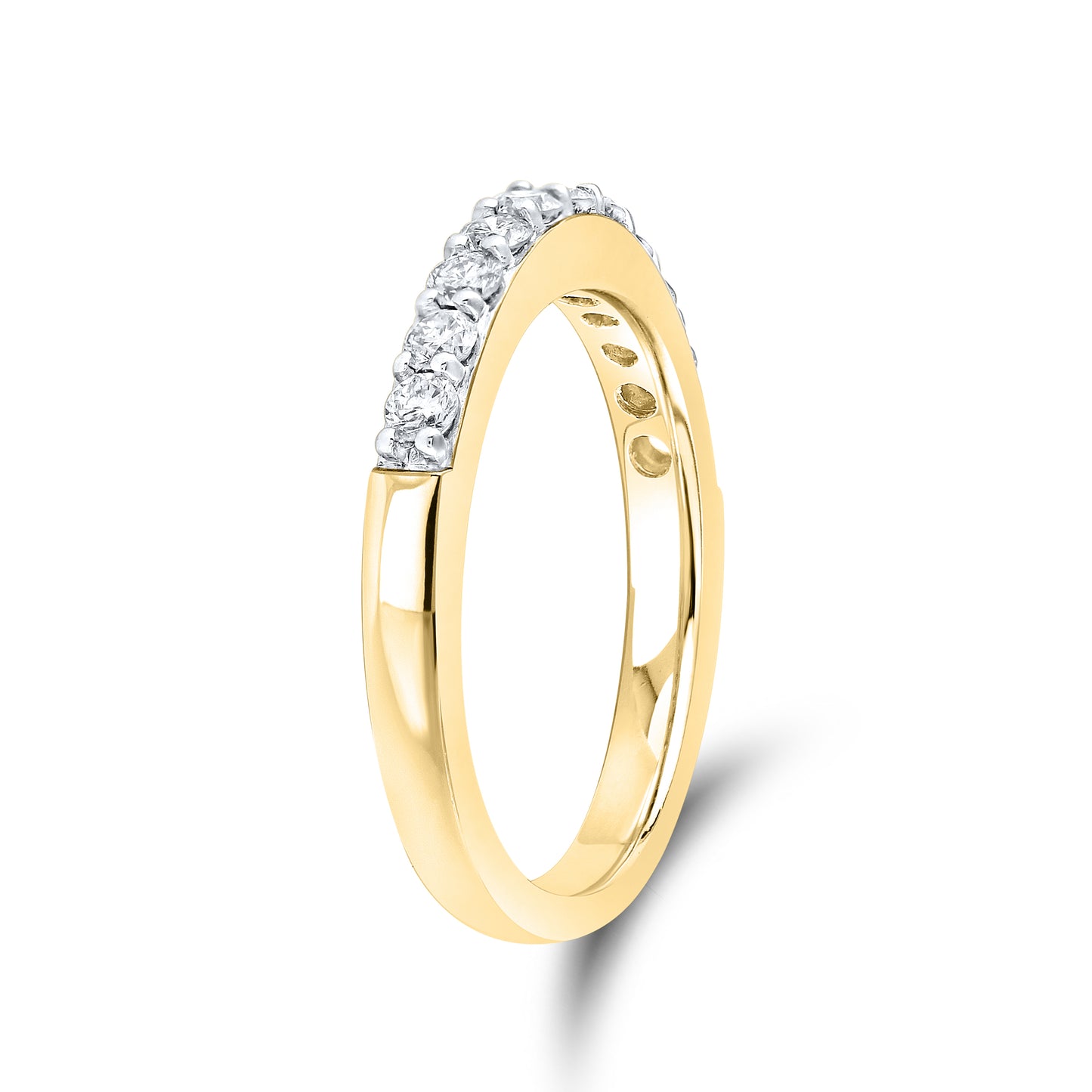 14kt Yellow Gold 0.33 CTW Natural Diamond Band