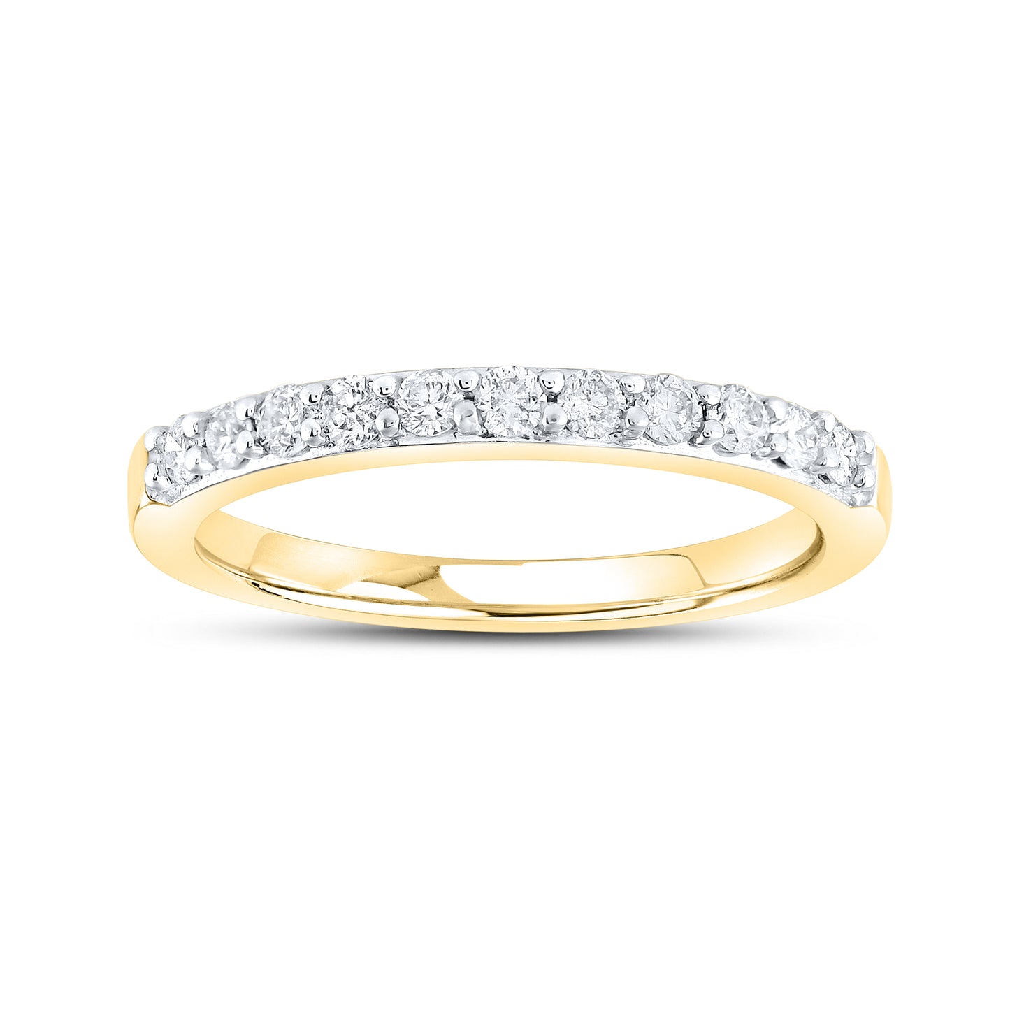 14kt Yellow Gold 0.33 CTW Natural Diamond Band