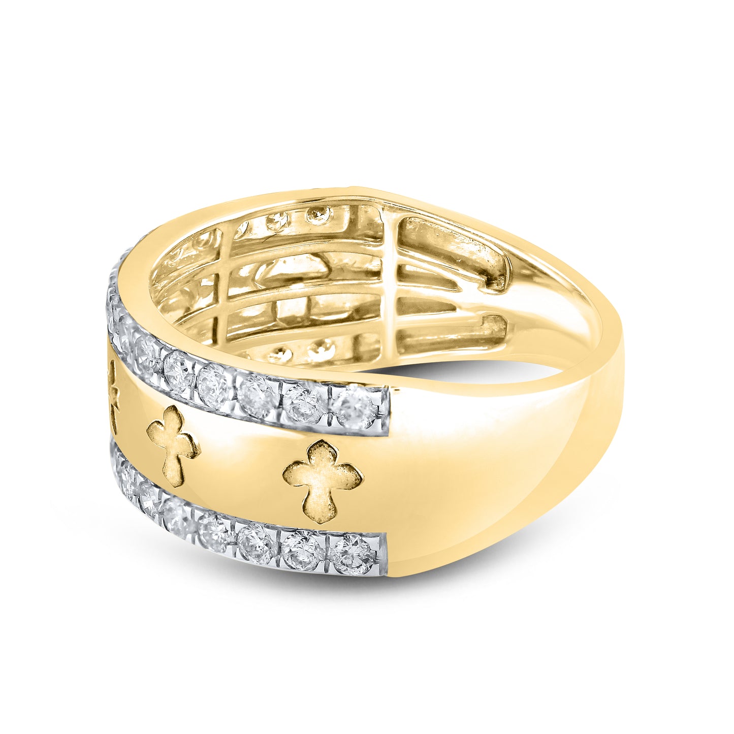 10kt Yellow Gold 1 CTW Men’s Diamond Ring