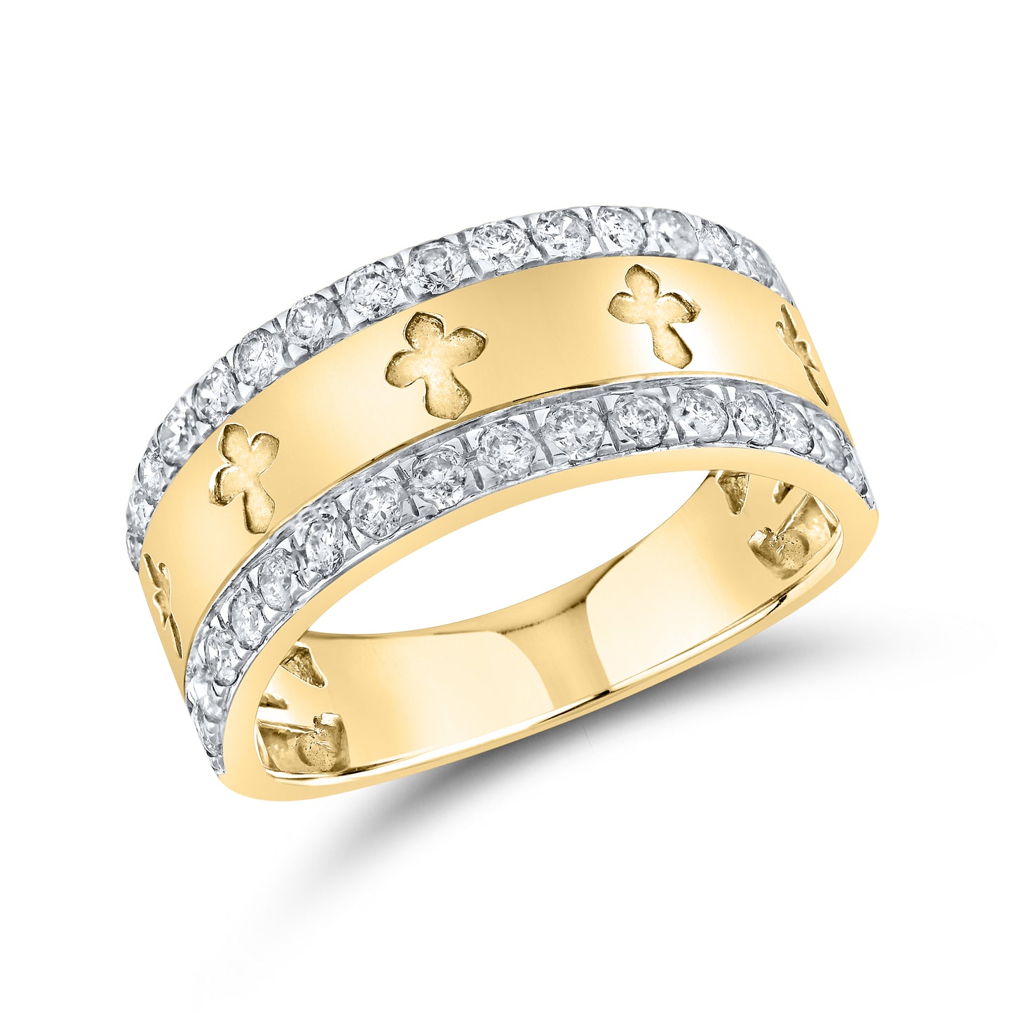 10kt Yellow Gold 1 CTW Men’s Diamond Ring