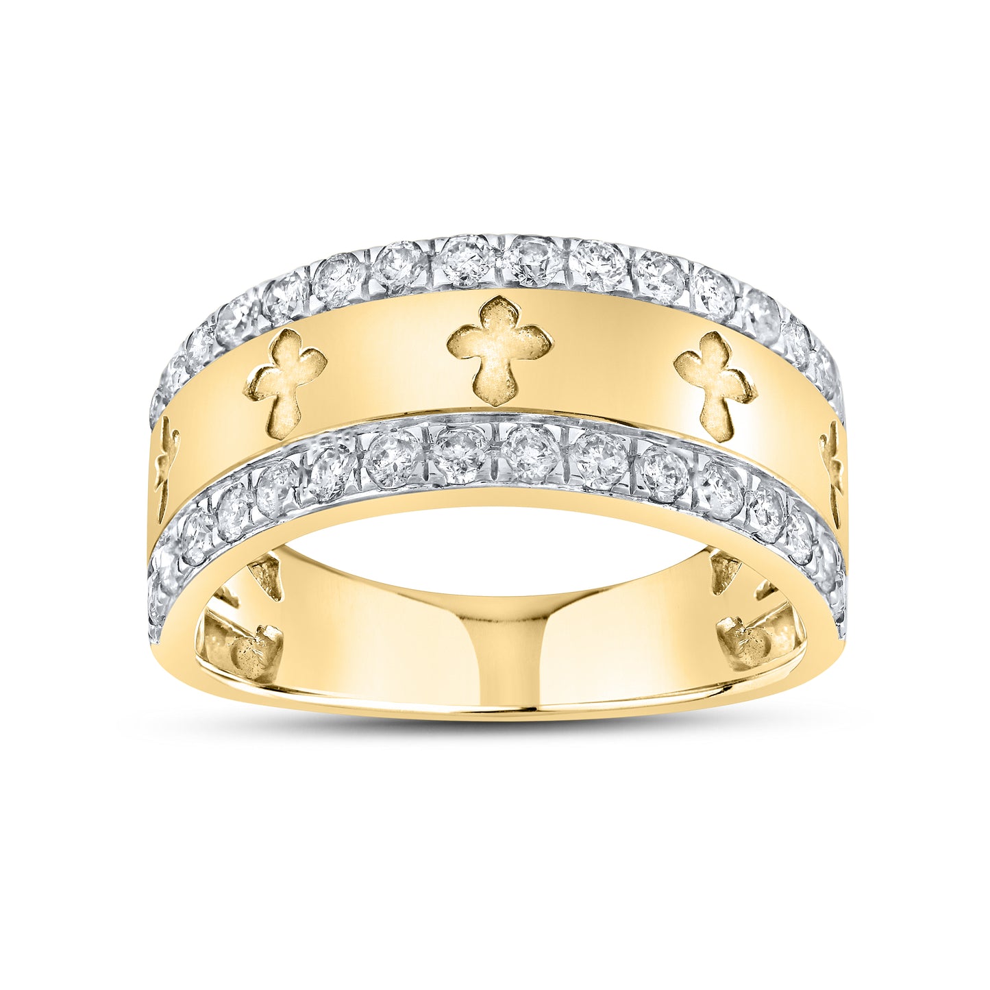 10kt Yellow Gold 1 CTW Men’s Diamond Ring