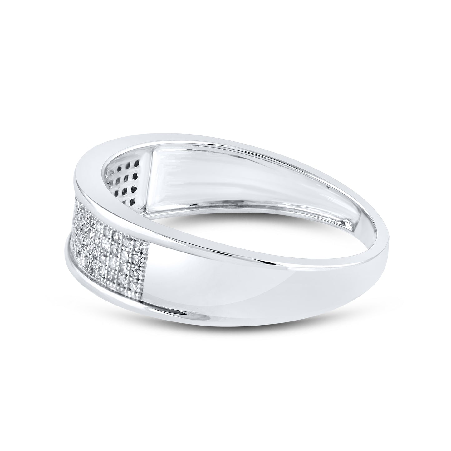 10kt White Gold 0.25 CTW Men’s Diamond Ring
