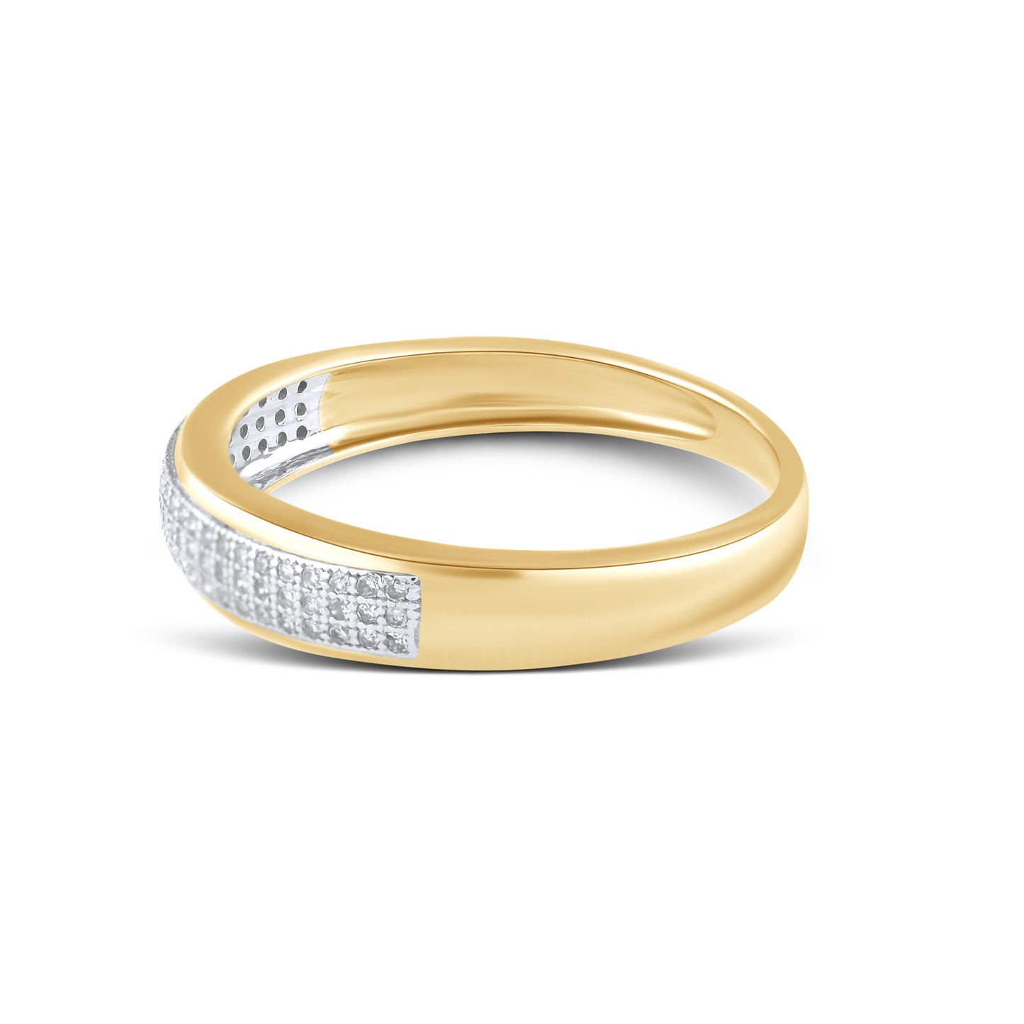 10kt Yellow Gold 0.25ctw Men’s Diamond Ring