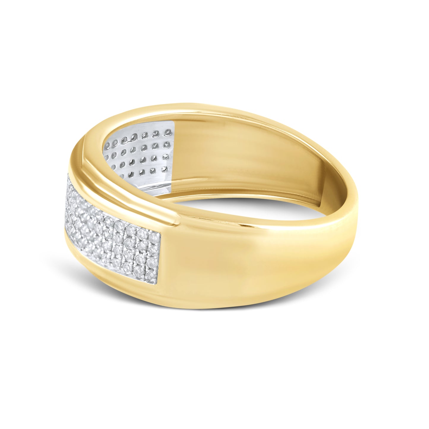10kt Yellow Gold 0.35 CTW Men’s Diamond Ring