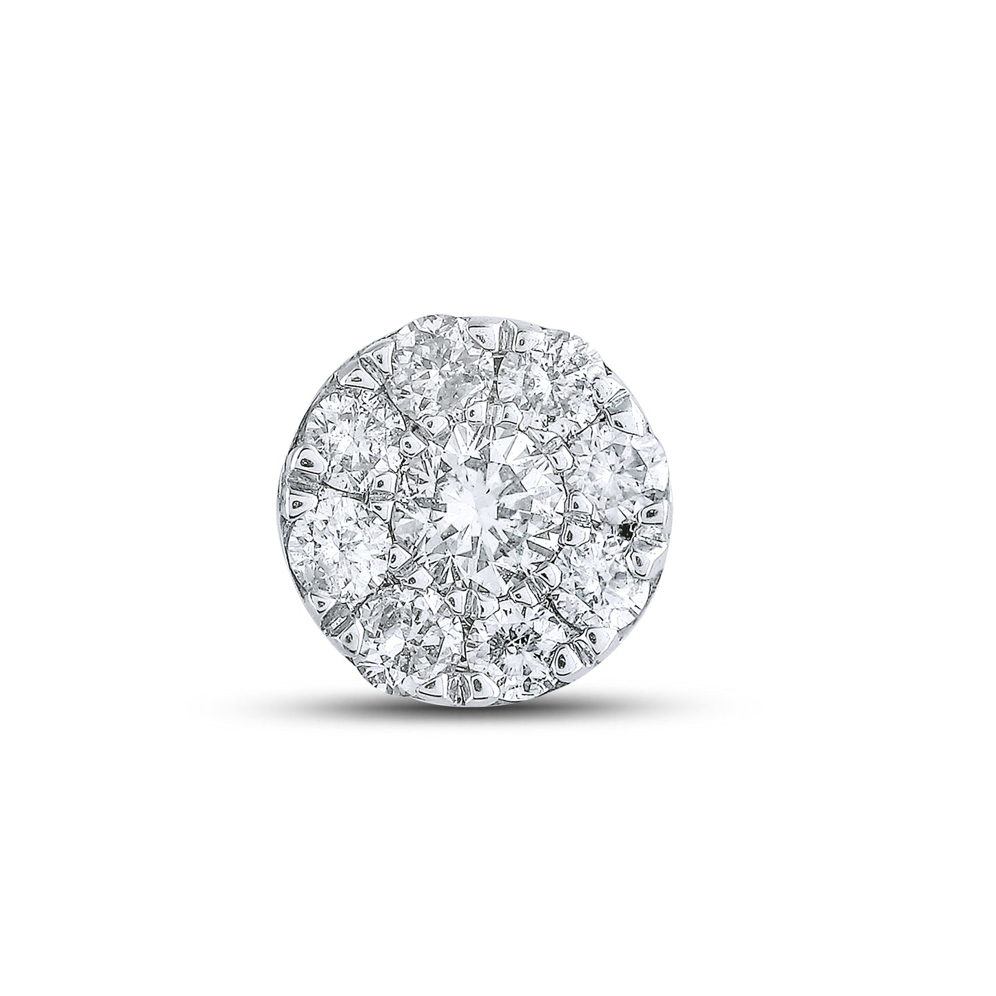 10kt Yellow Gold 0.75 CTW Natural Diamond Earrings