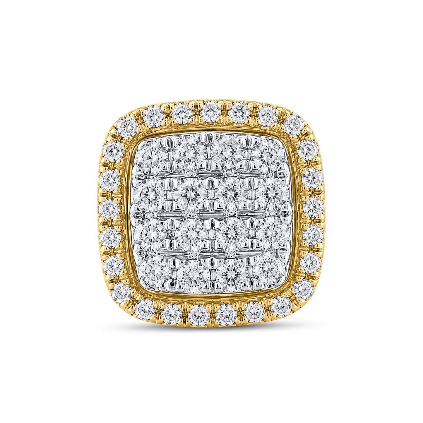 10kt Yellow Gold 0.45 CTW Natural Diamond Earrings
