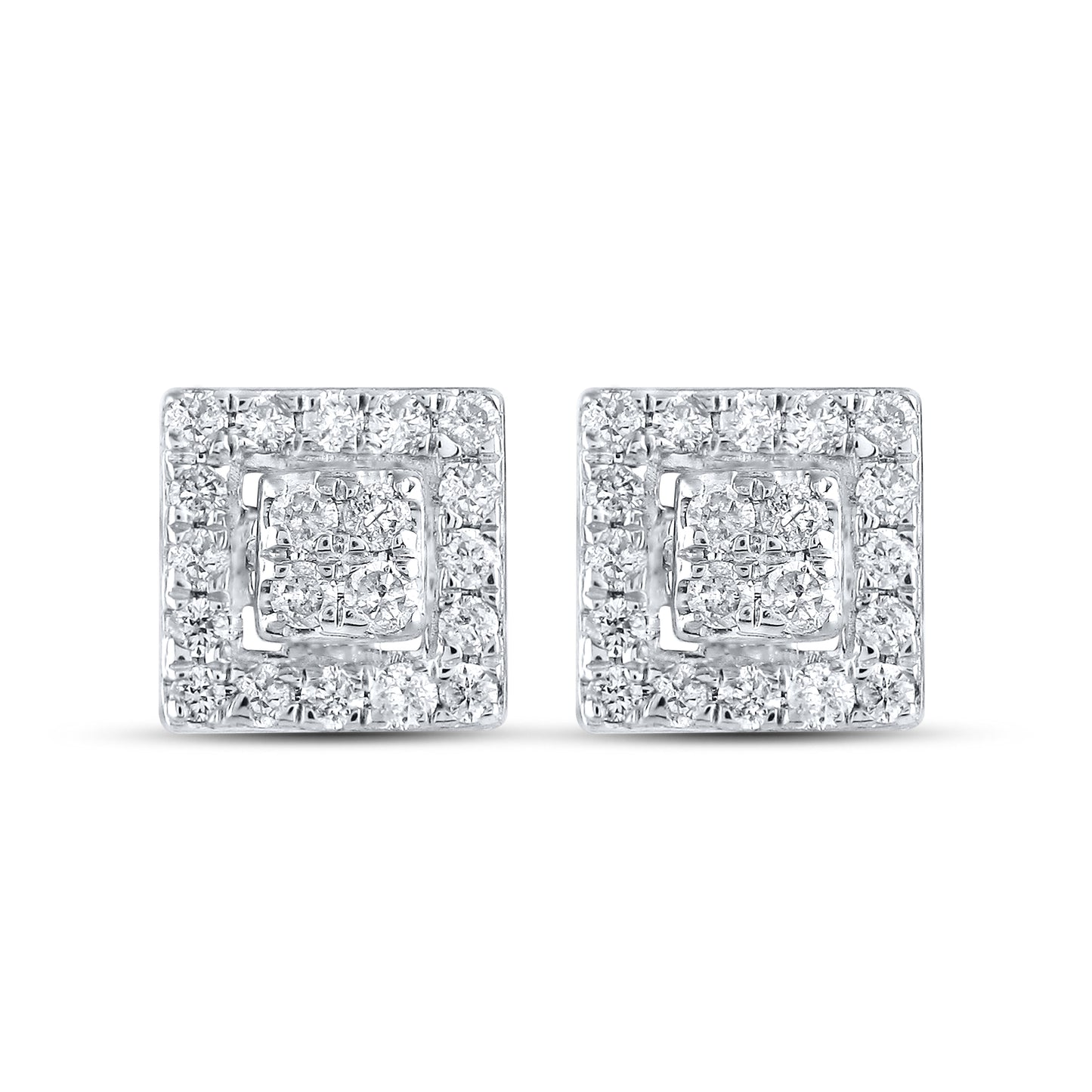 10kt Yellow Gold 0.36 CTW Natural Diamond Earrings