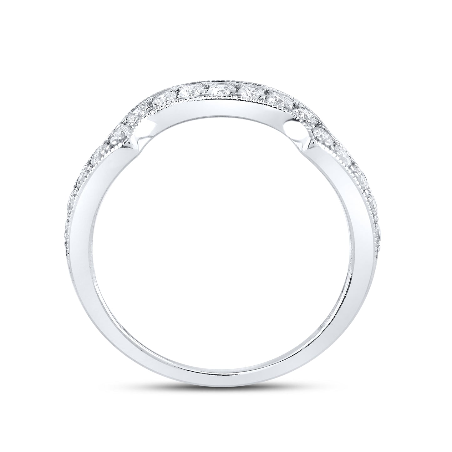 10kt White Gold 1.26 CTW Natural Diamond Bridal Set