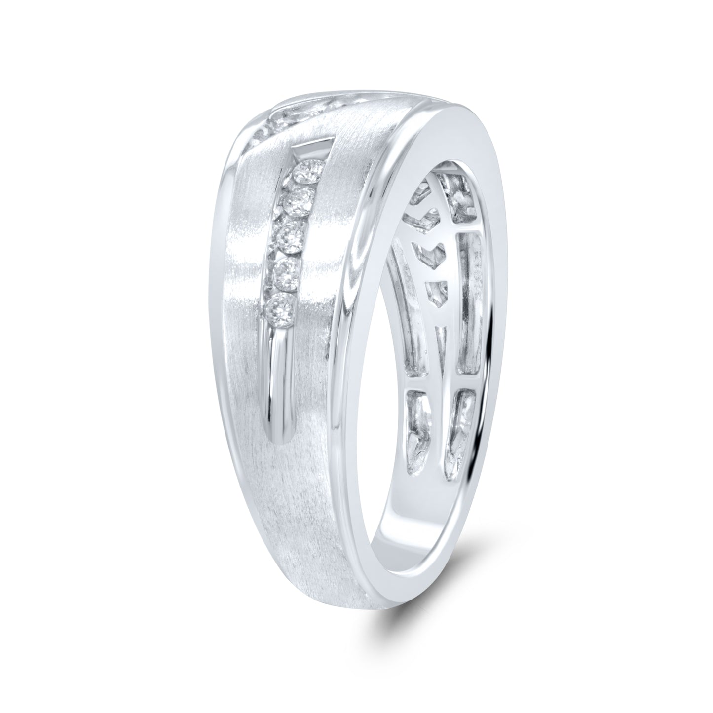10kt White Gold 1/3 CTW Men’s Diamond Ring