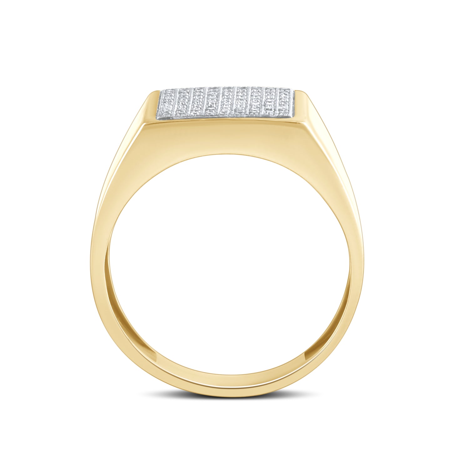 10kt Yellow Gold 0.30 CTW Men’s Diamond Ring