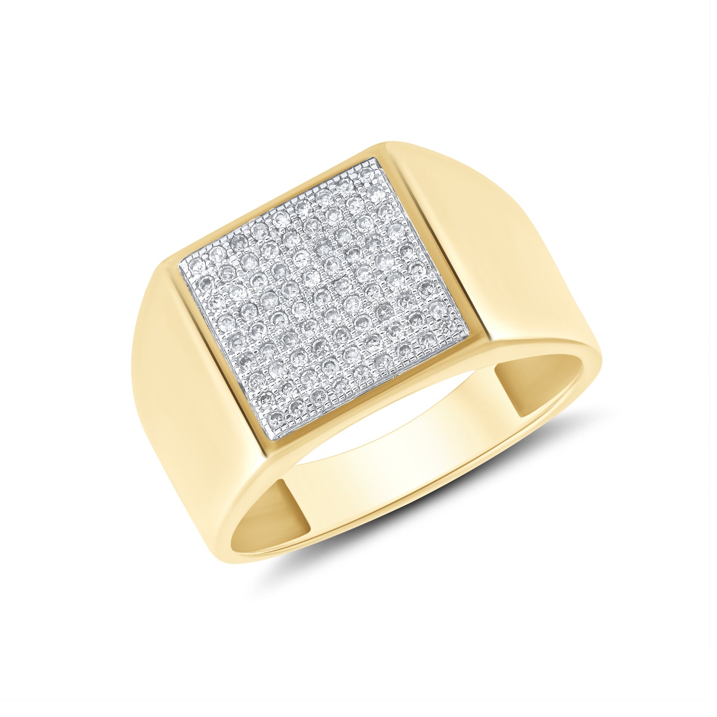 10kt Yellow Gold 0.30 CTW Men’s Diamond Ring
