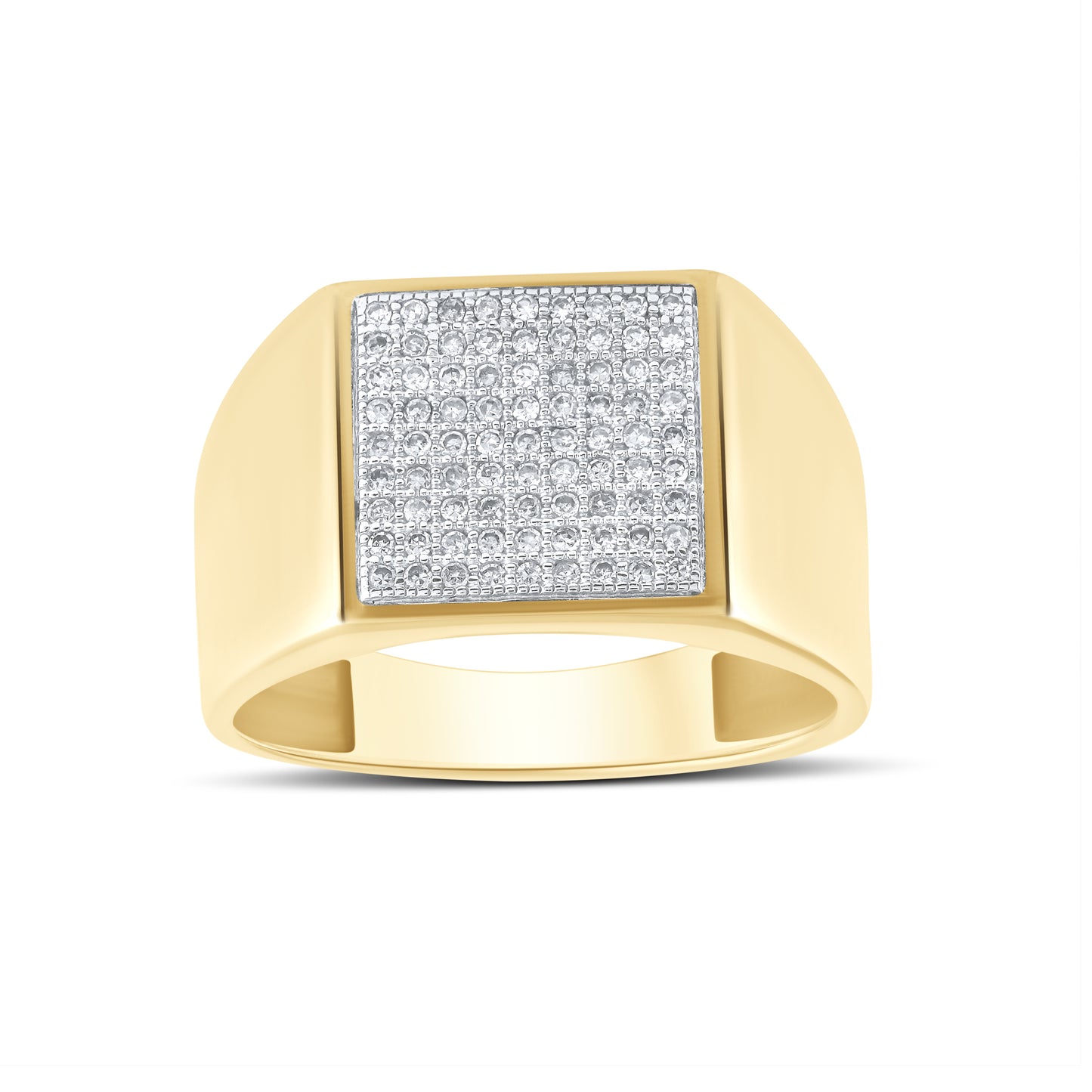 10kt Yellow Gold 0.30 CTW Men’s Diamond Ring