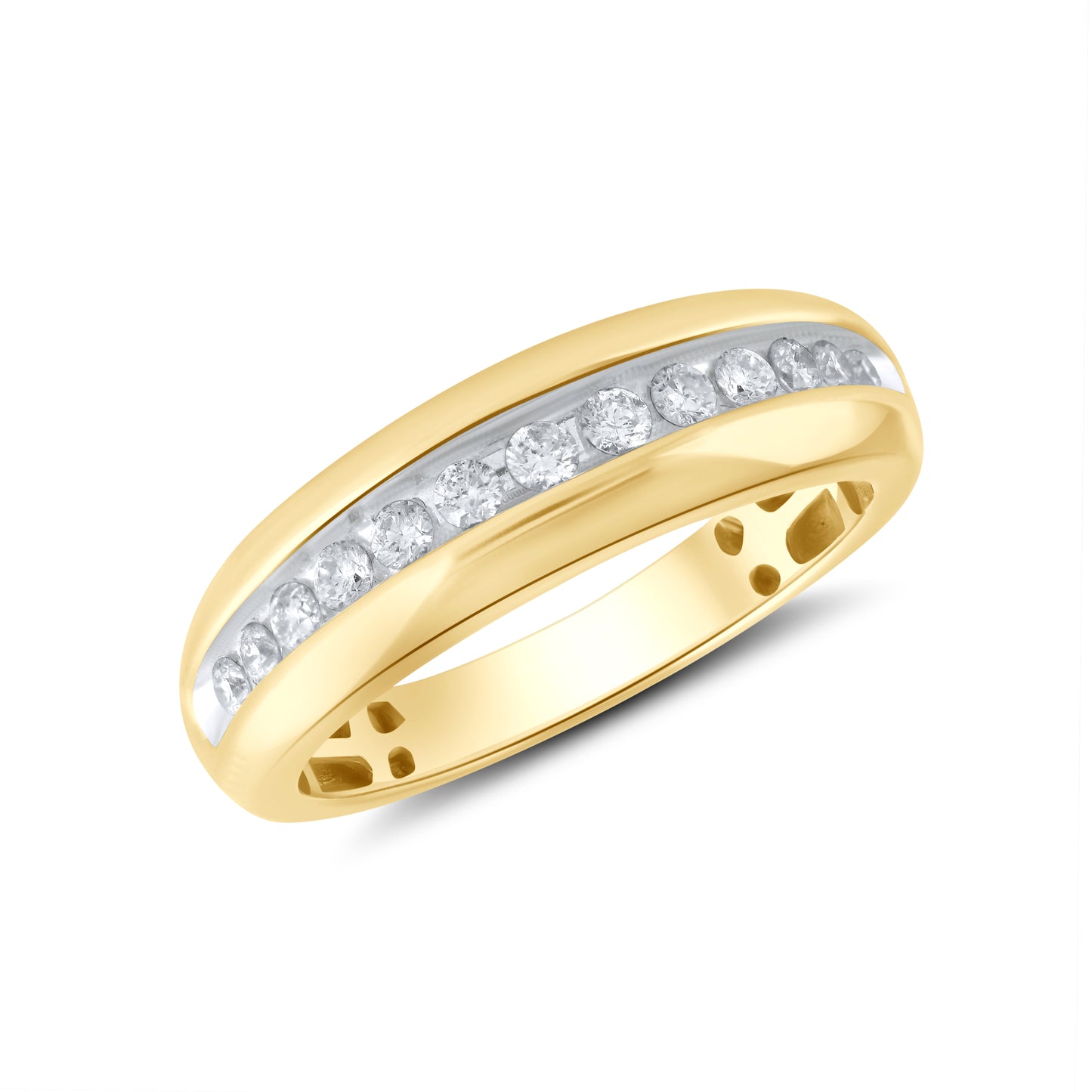 10kt Yellow Gold 0.50 CTW Men’s Diamond Ring