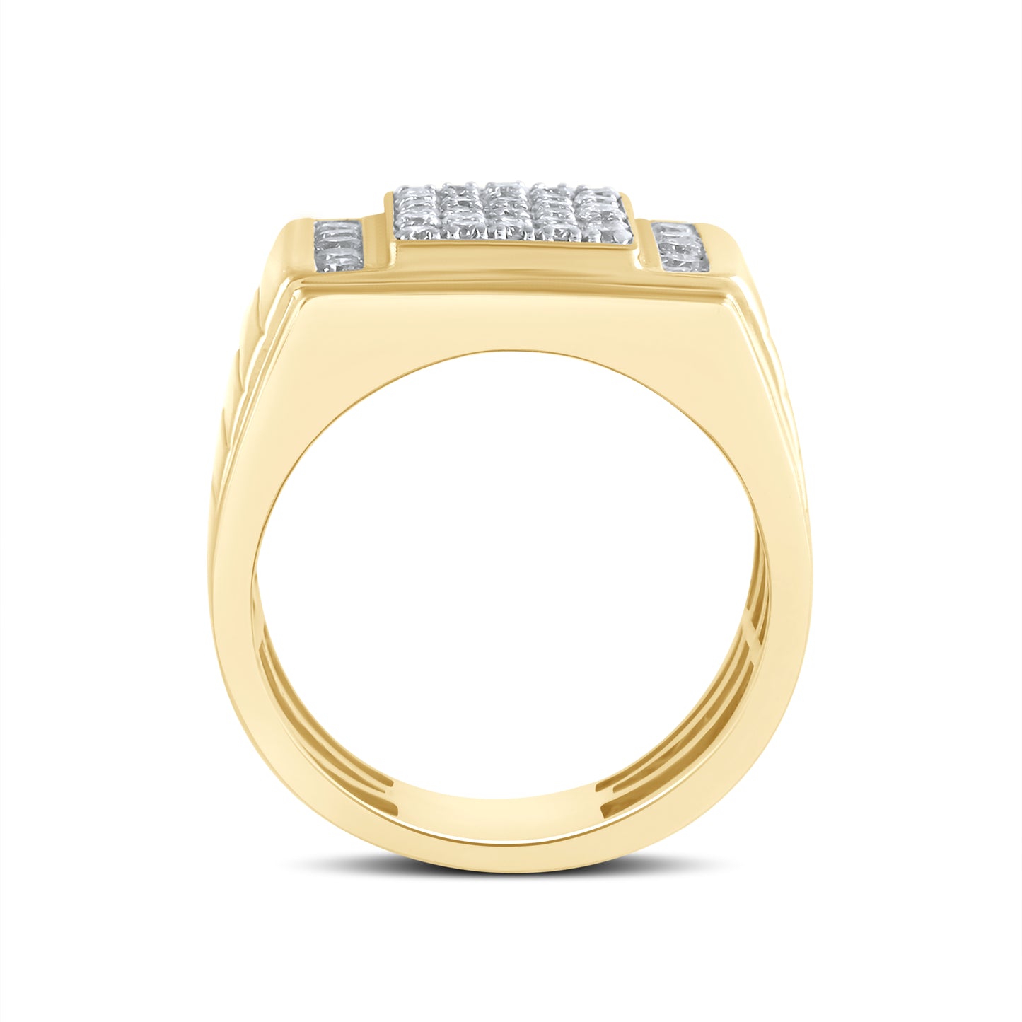 14kt Yellow Gold 1 CTW Men’s Diamond Ring