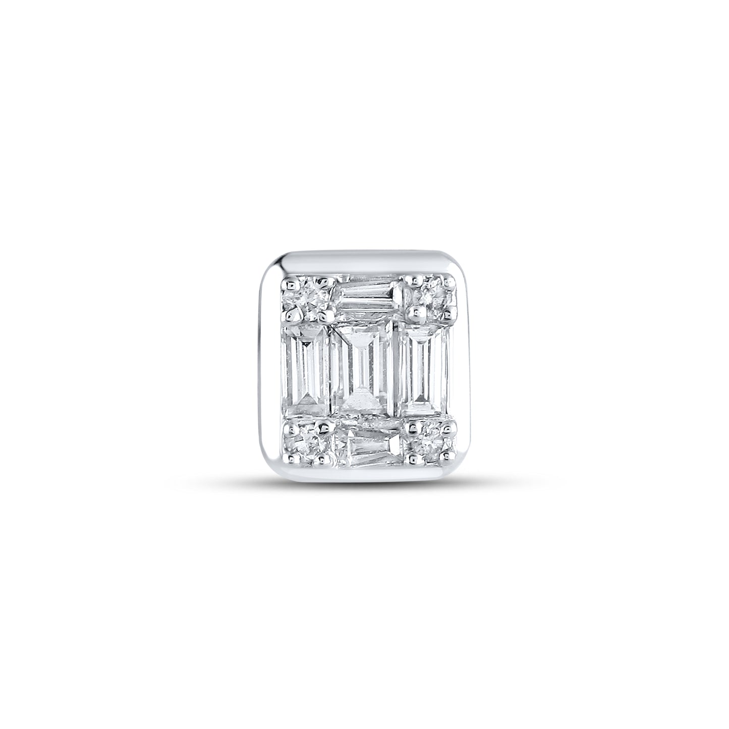 10kt White Gold 0.27 CTW Natural Diamond Earrings