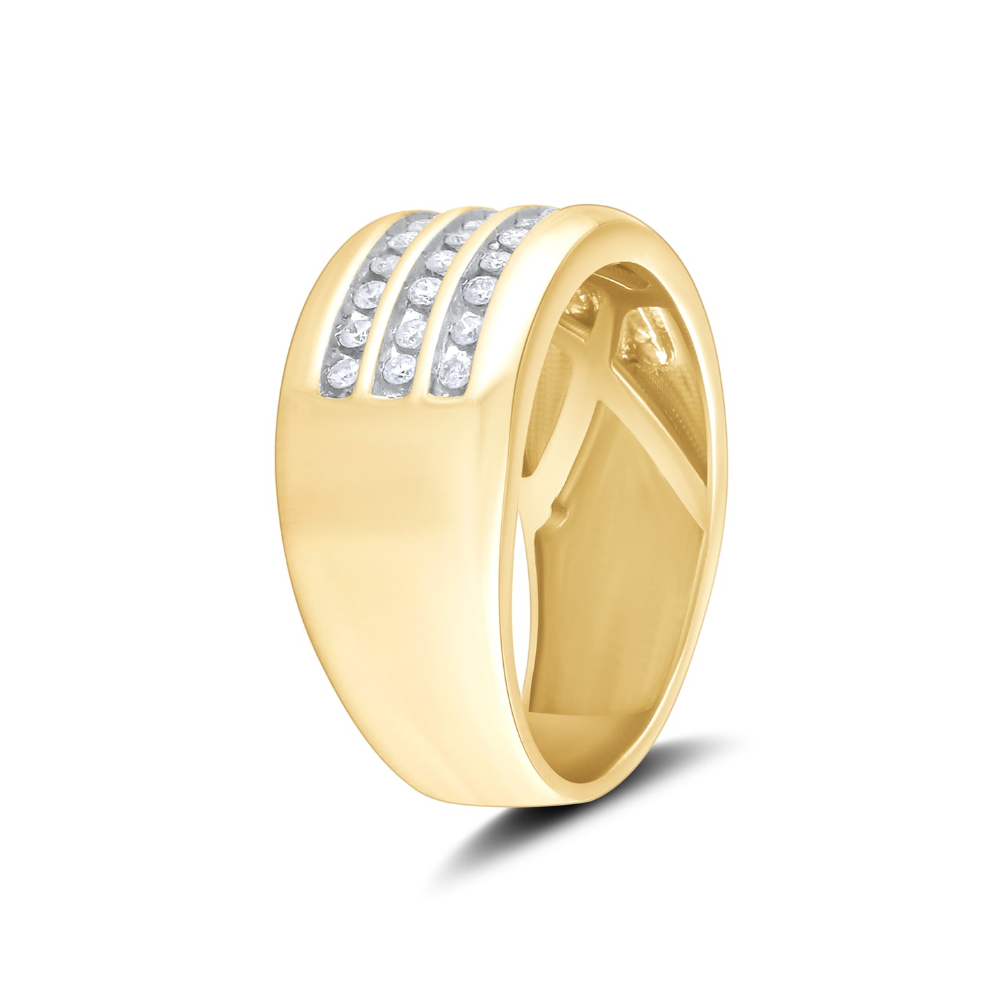10kt Yellow Gold 0.53 CTW Men’s Diamond Ring