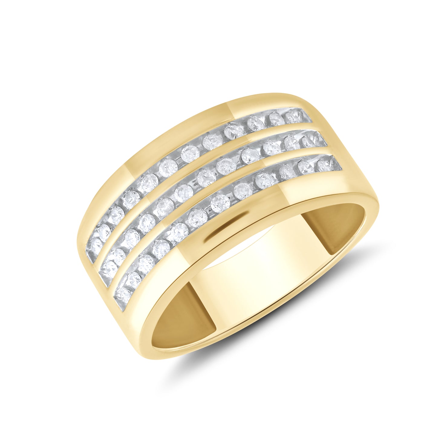 10kt Yellow Gold 0.53 CTW Men’s Diamond Ring