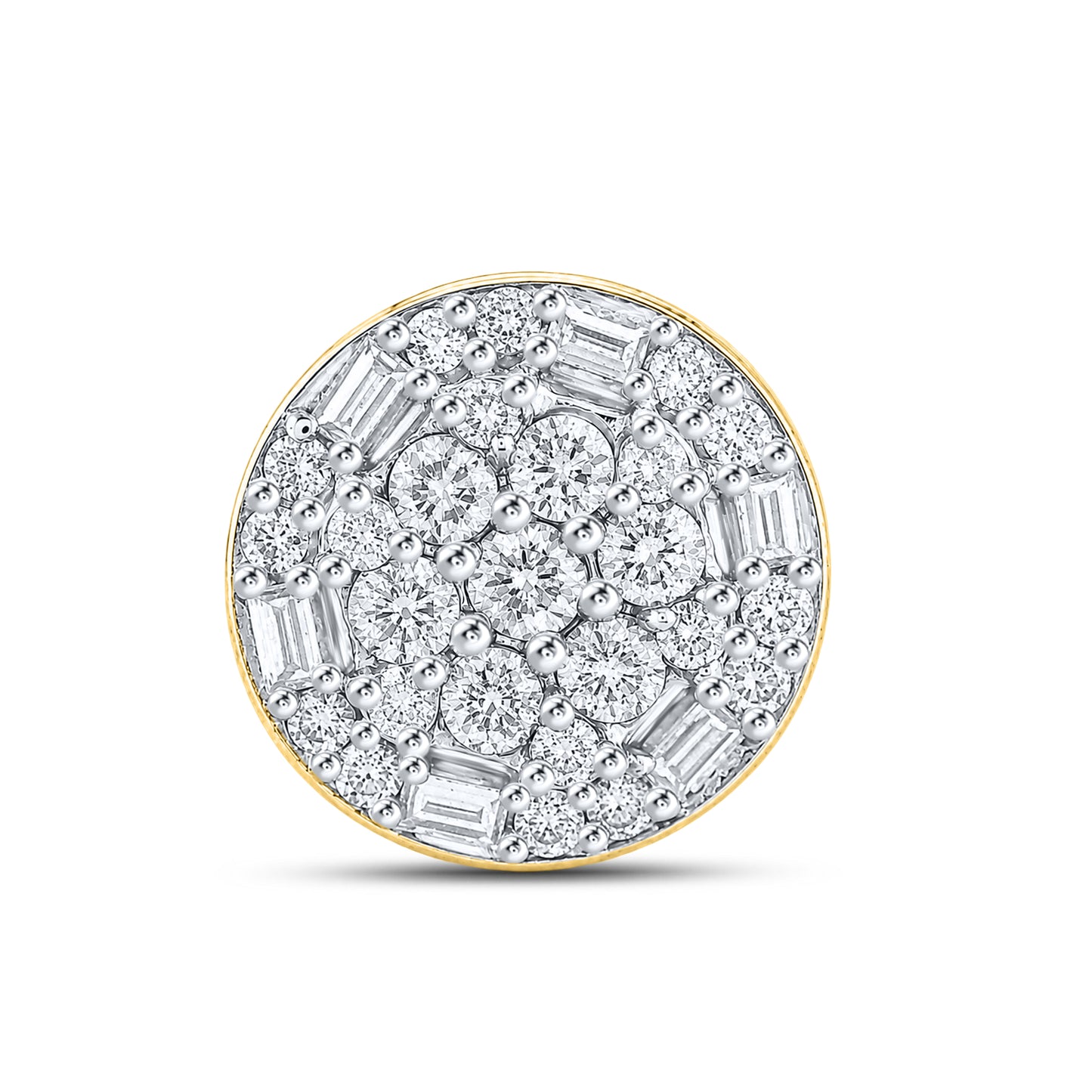 10kt Yellow Gold 0.78 CTW Natural Diamond Earrings