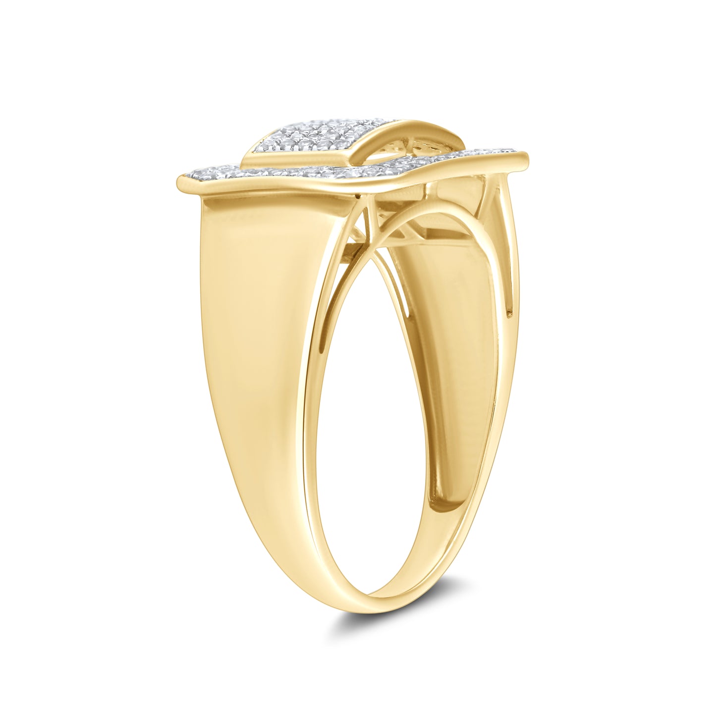 10kt Yellow Gold 0.50 CTW Men’s Diamond Ring