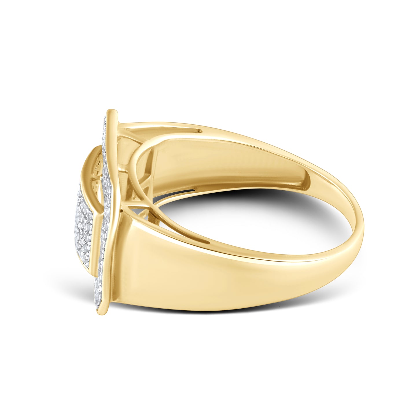 10kt Yellow Gold 0.50 CTW Men’s Diamond Ring