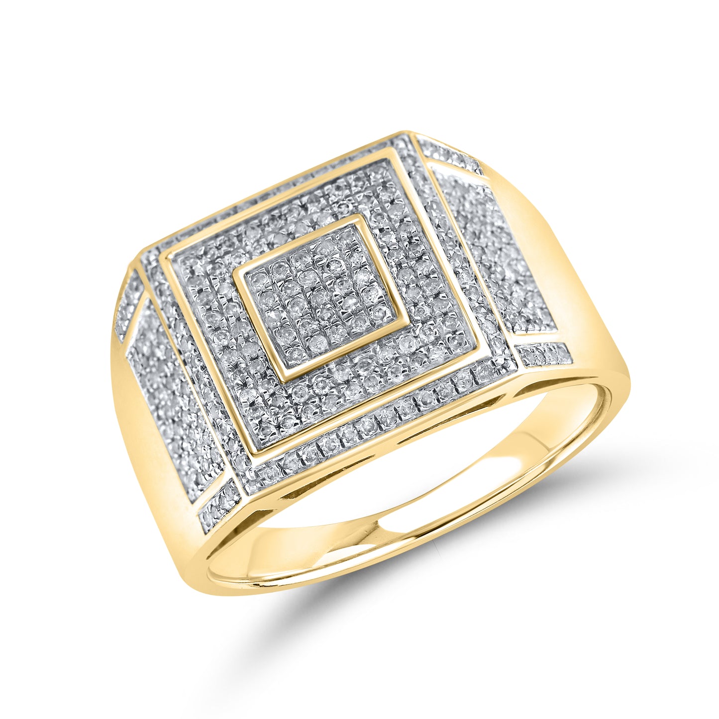 10kt Yellow Gold 0.60 CTW Men’s Diamond Ring