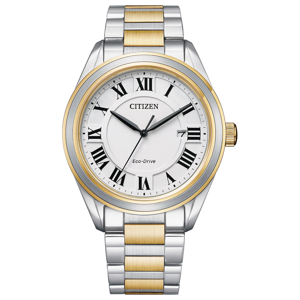 MEN ECO WR50 SST BRAC WHITE