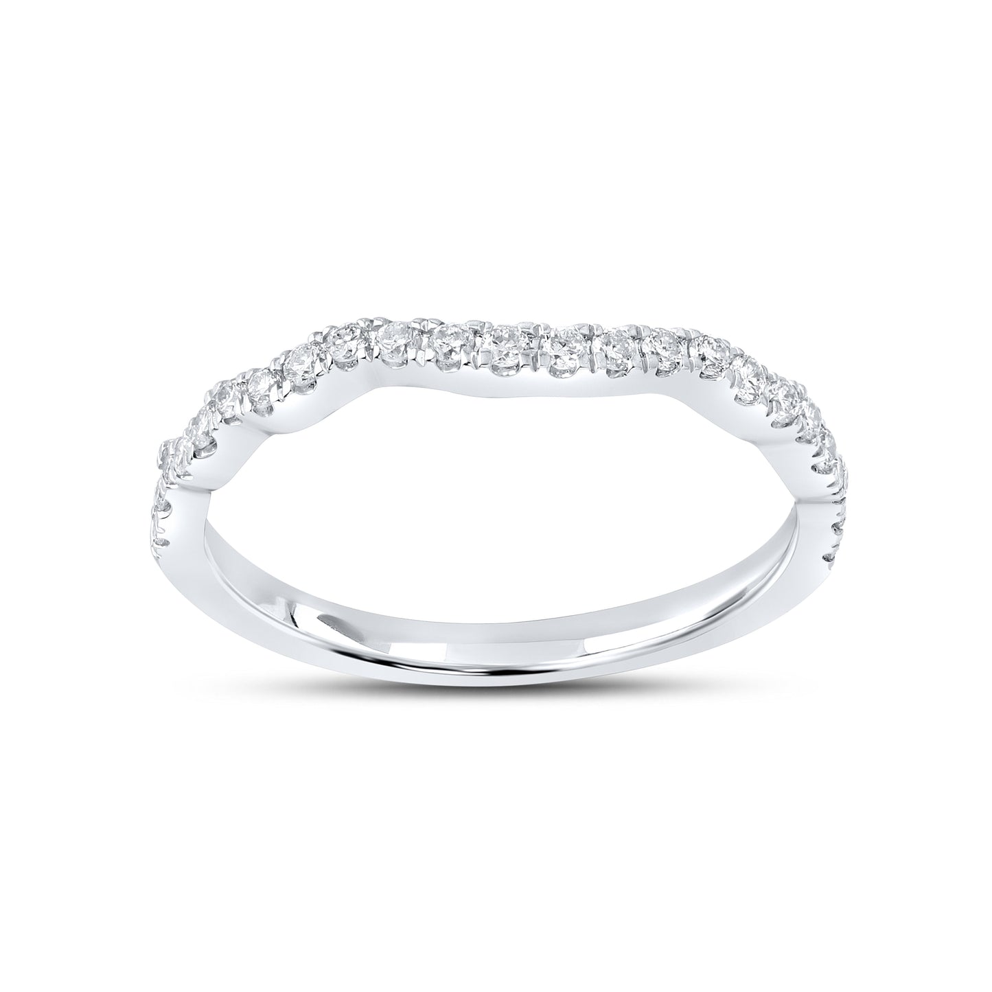 10KT WHITE GOLD 1.25 CTW Diamond Bridal Ring set