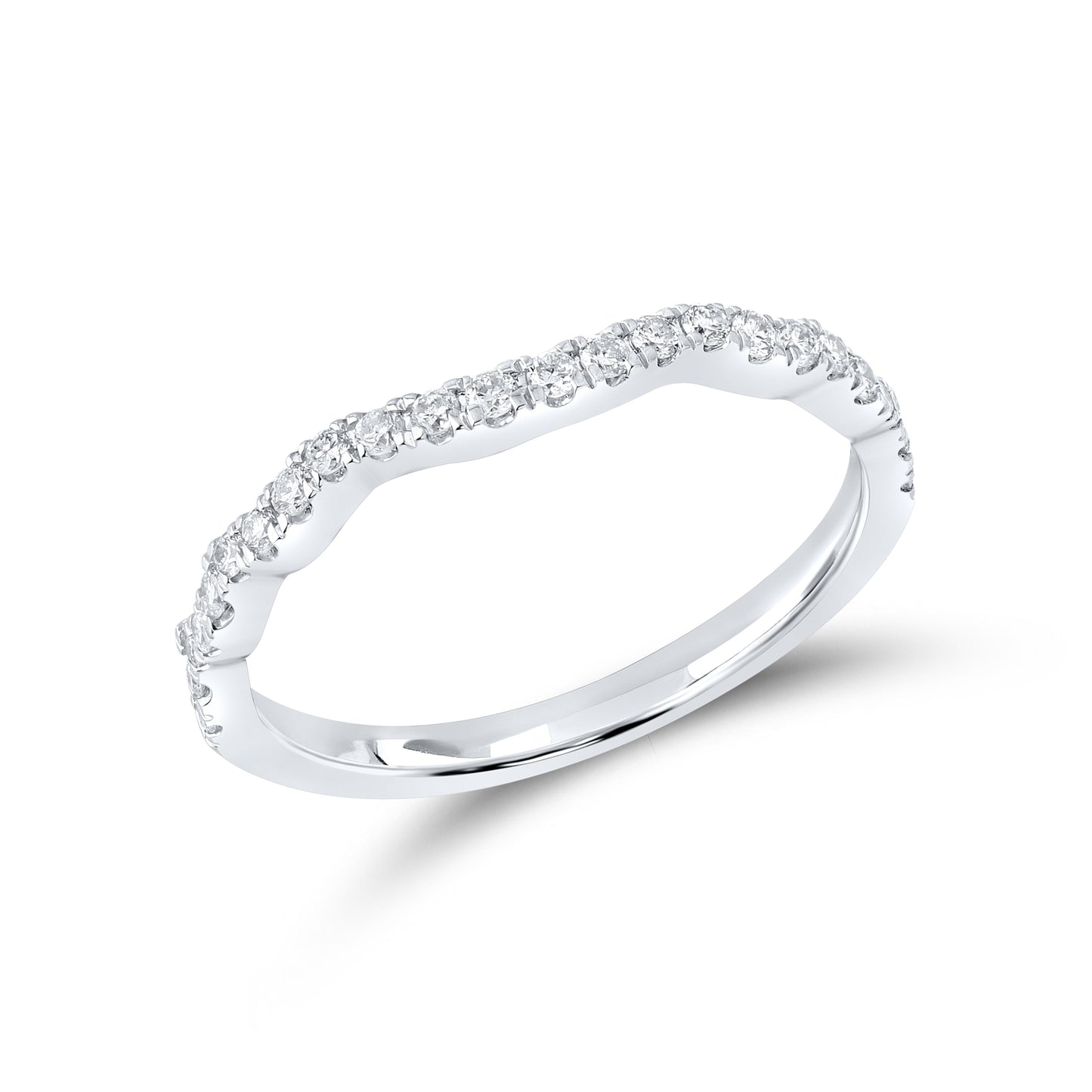 10KT WHITE GOLD 1.25 CTW Diamond Bridal Ring set