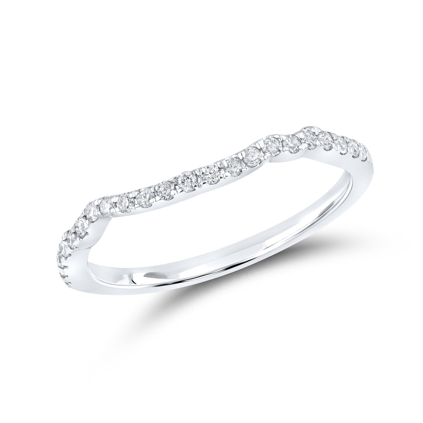 10kt white gold 1.01ctw Diamond Bridal Ring set
