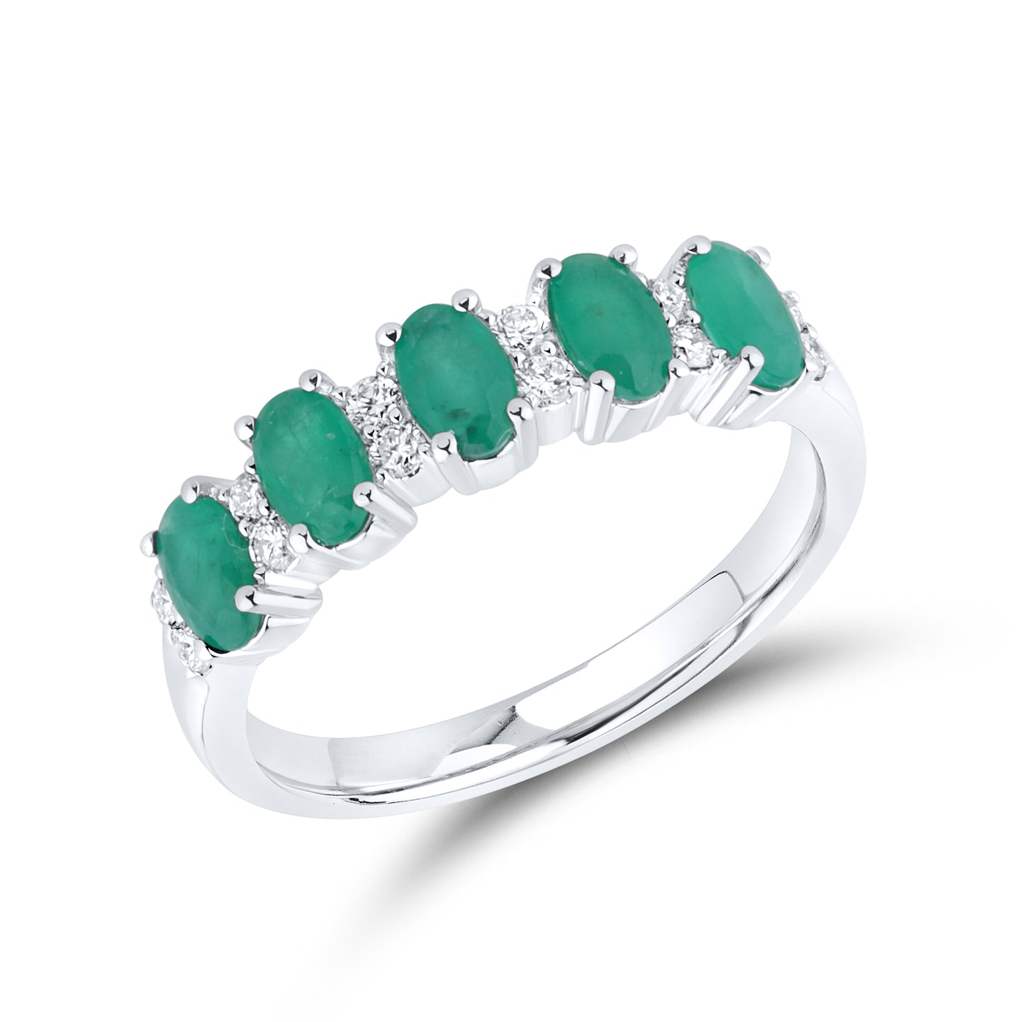 14kt White Gold 1.37 CTW Natural Diamond Ring