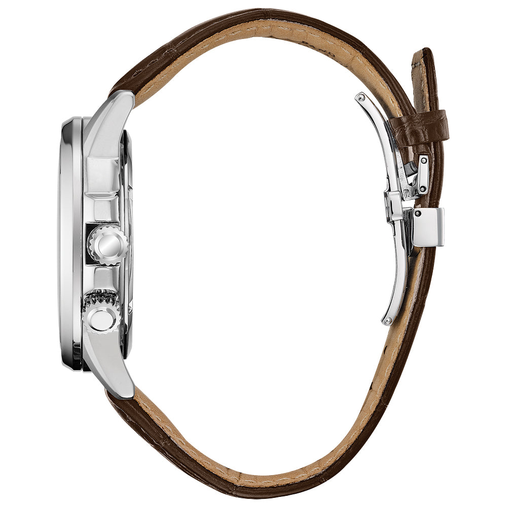 MEN ECO WR100 SS STRA BRWN