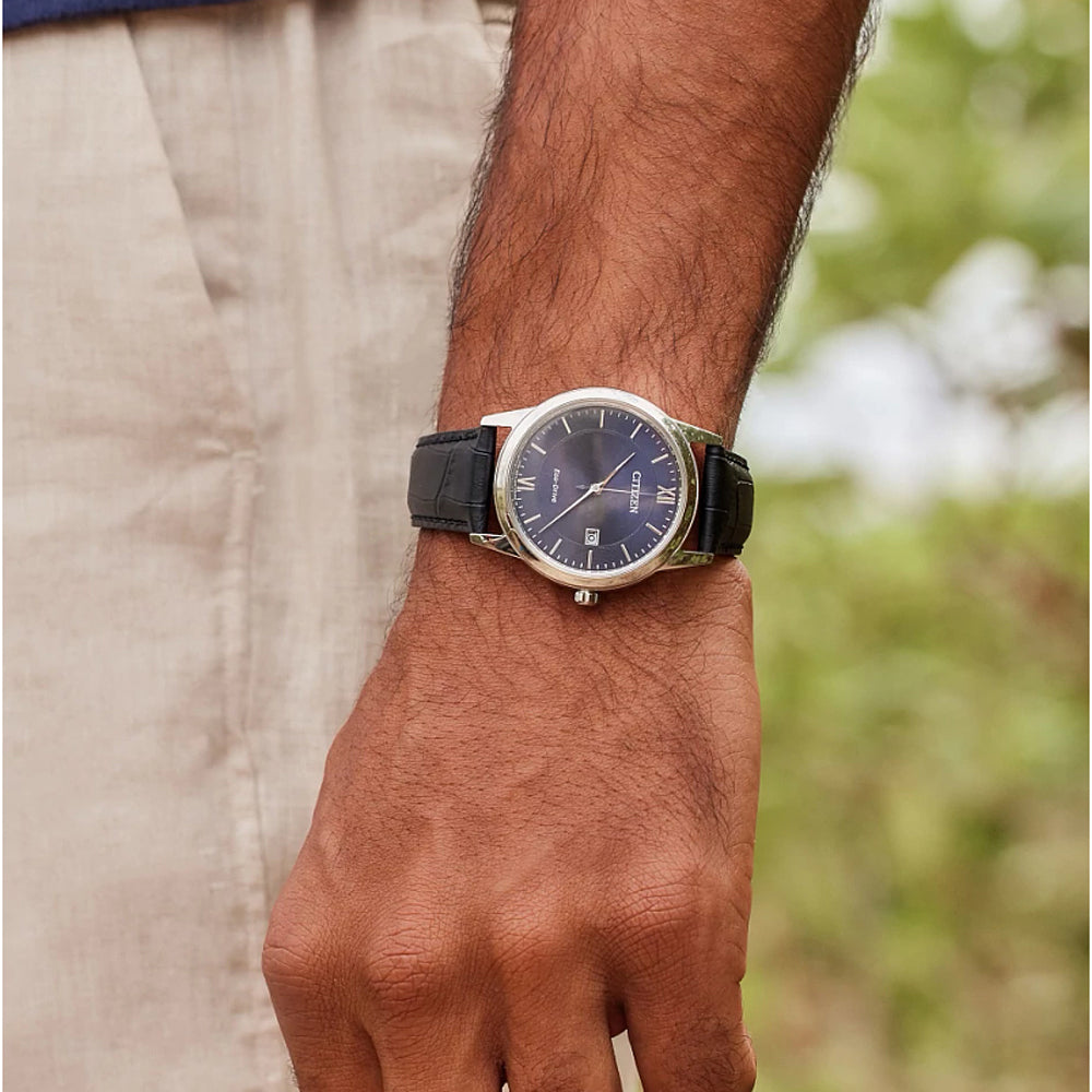 MEN ECO WR SS STRA BLUE