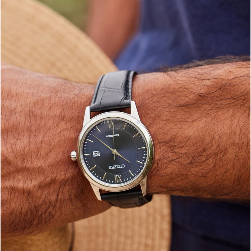 MEN ECO WR SS STRA BLUE