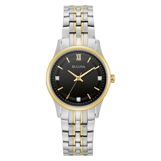 Bulova Women's Classic Two-Tone Stainless Steel Bracelet Watch