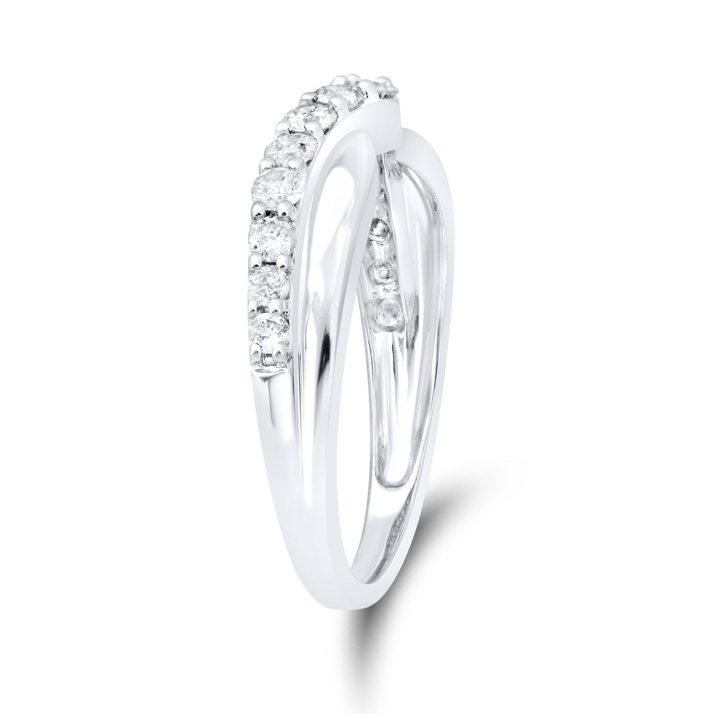 14kt White Gold 0.50 CTW Lab Diamond Ring