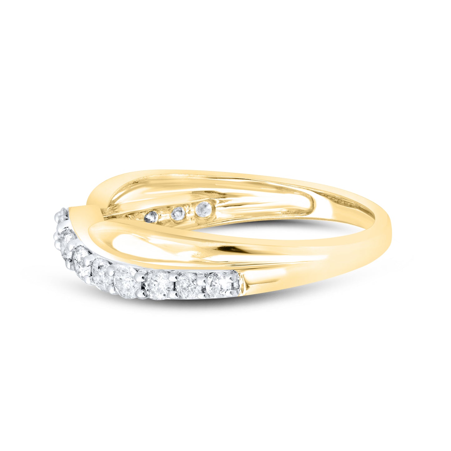 14kt yellow gold 0.50 CTW lab Diamond band