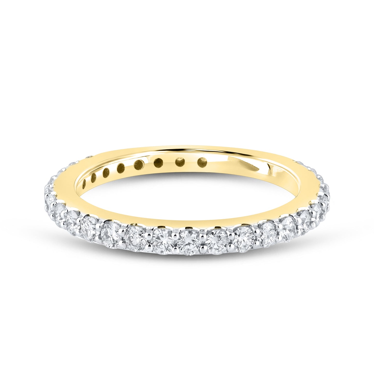 10kt Yellow gold 0.52 CTW Natural Diamond Band