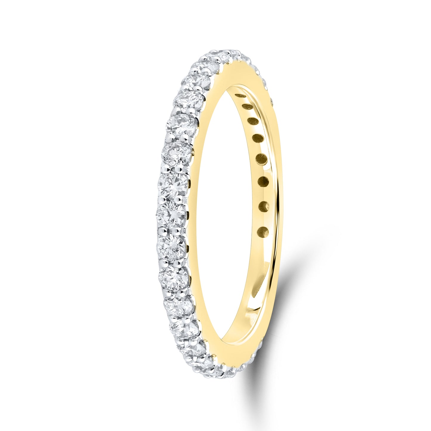 10kt Yellow gold 0.52 CTW Natural Diamond Band