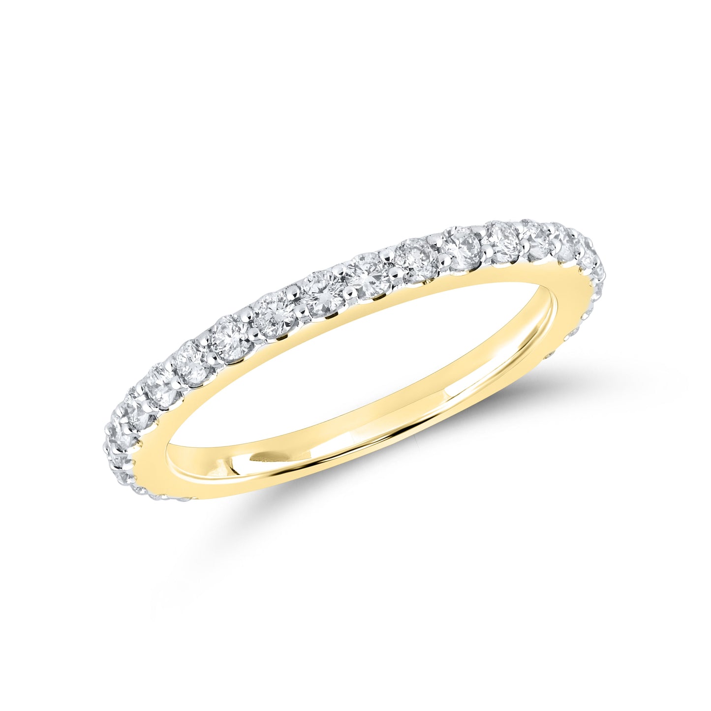 10kt Yellow gold 0.52 CTW Natural Diamond Band