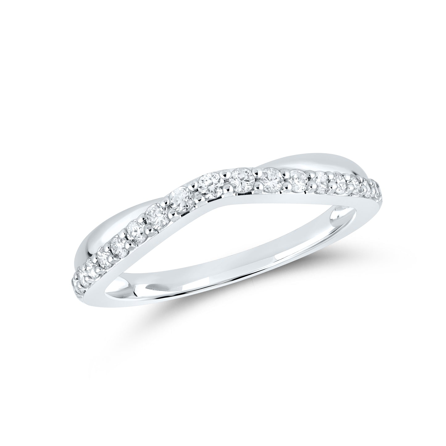 14kt White Gold 0.25 CTW  Lab Diamond Ring
