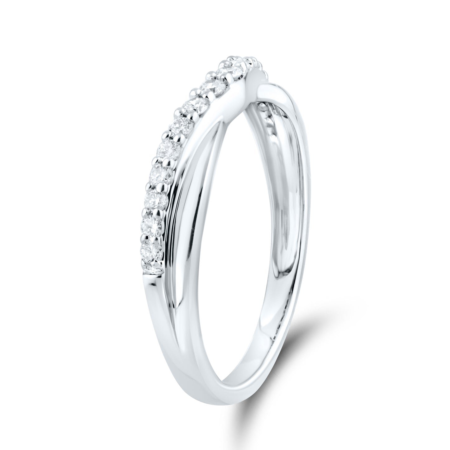 14kt White Gold 0.25 CTW  Lab Diamond Ring