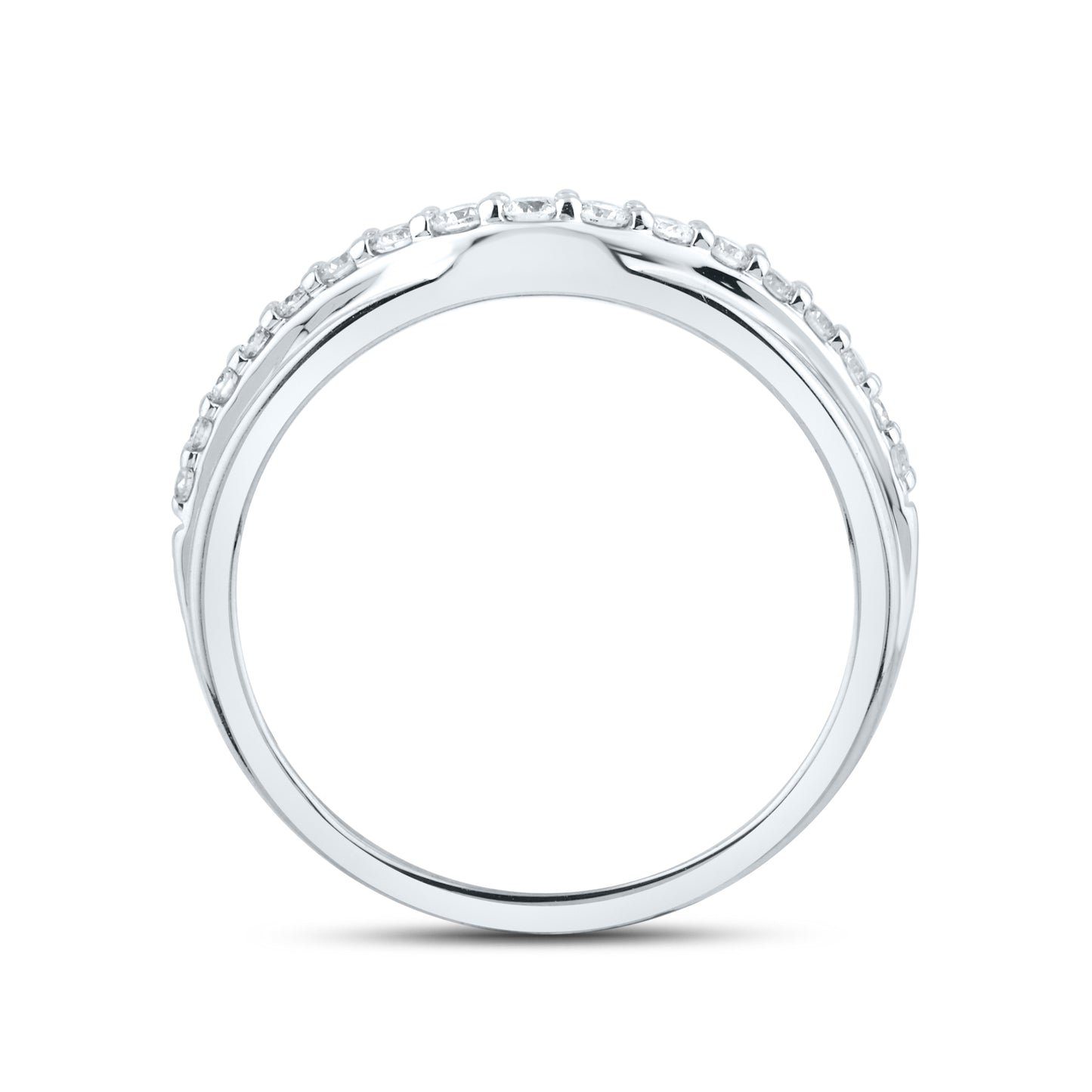 14kt White Gold 0.25 CTW  Lab Diamond Ring