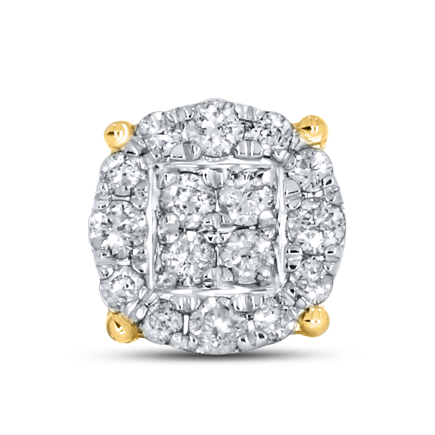 10kt Yellow Gold 0.26 CTW Natural Diamond Earrings