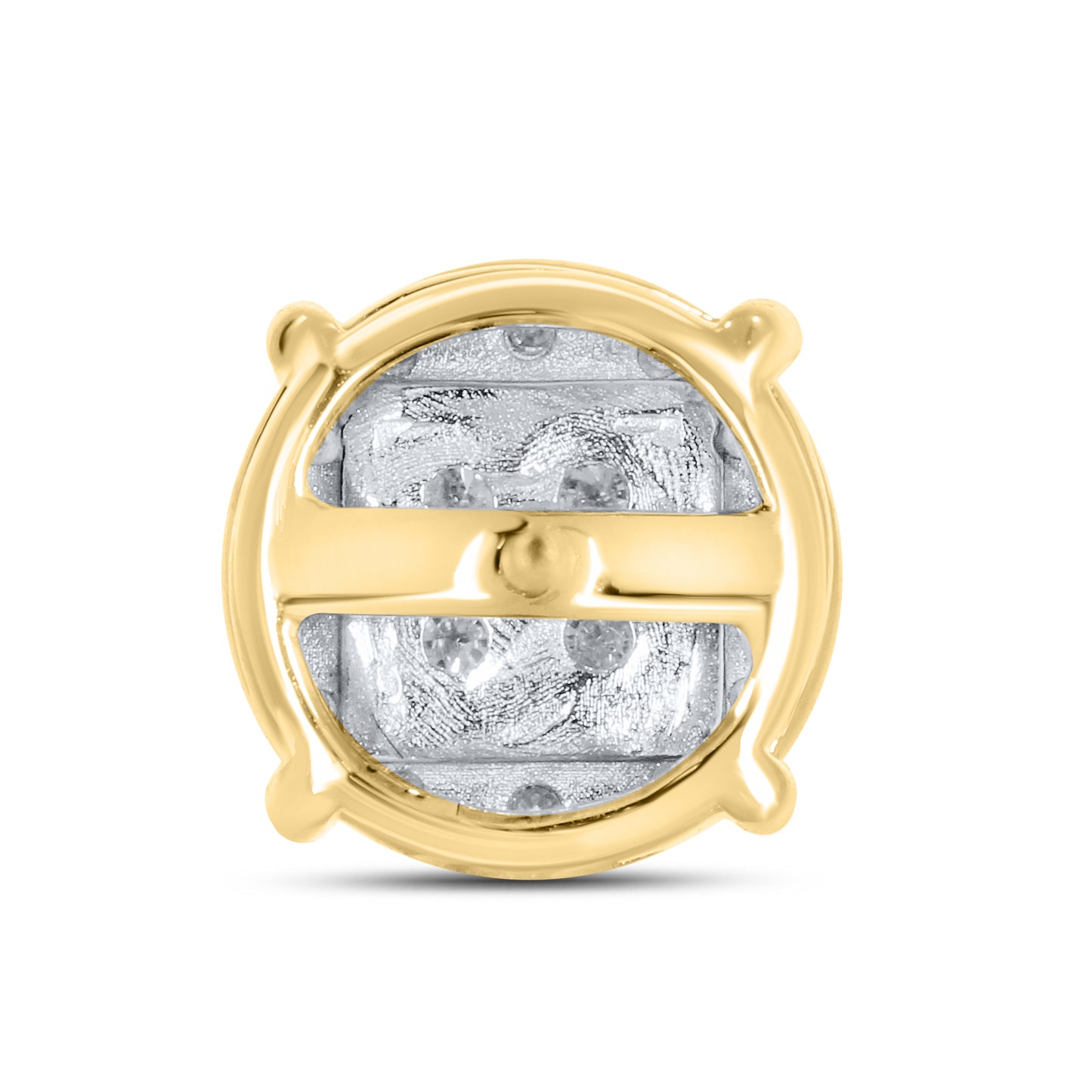 10kt Yellow Gold 0.95 CTW Natural Diamond Earrings