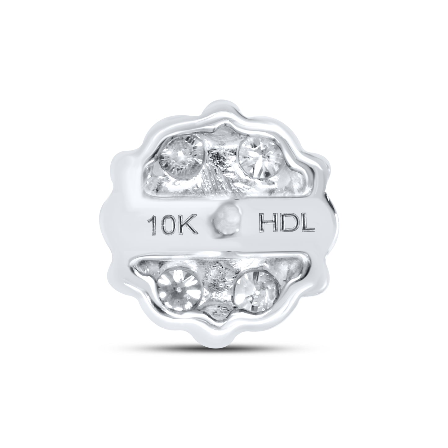 10kt white gold 0.47ctw Diamond Earrings