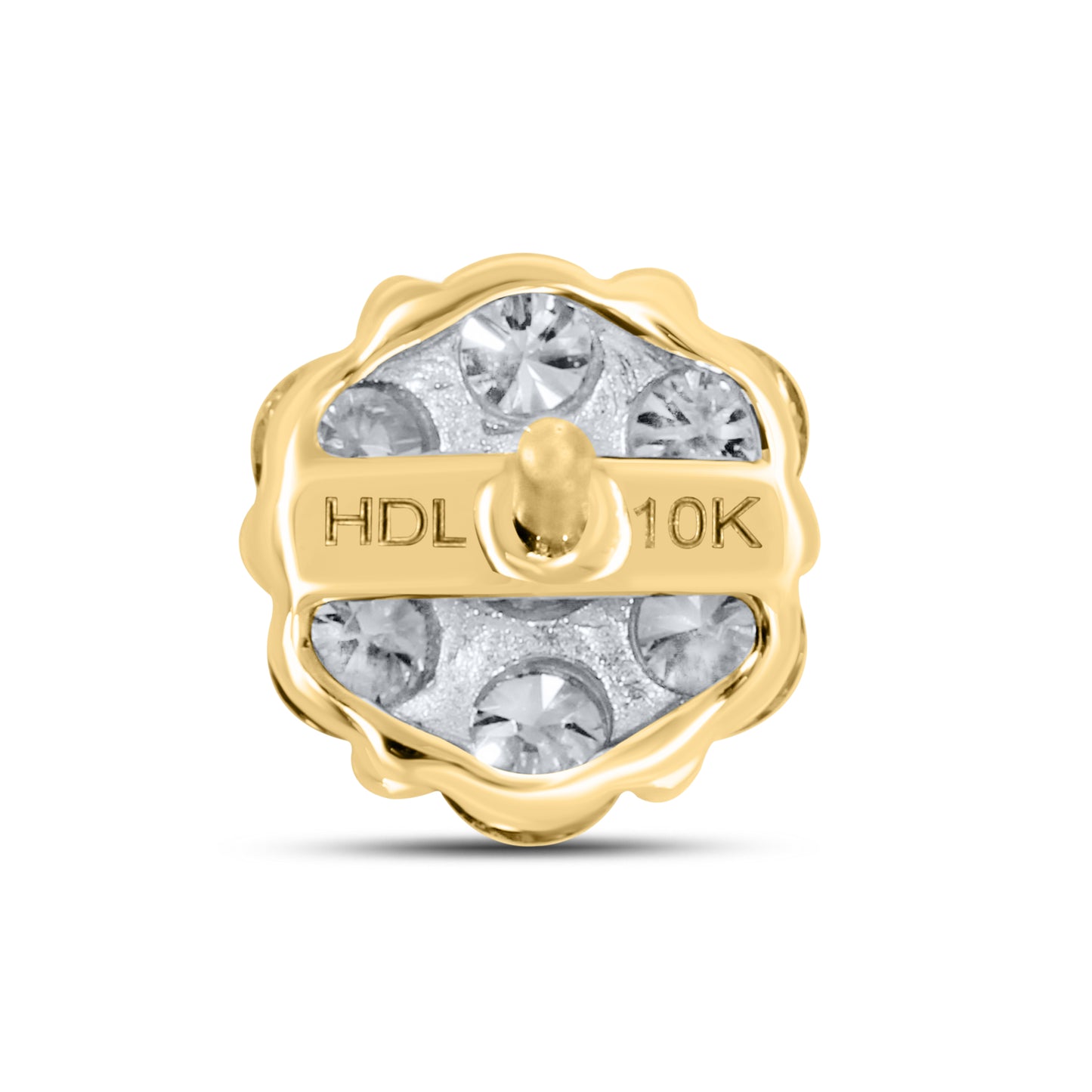 10kt Yellow Gold 0.78 CTW Diamond Earrings