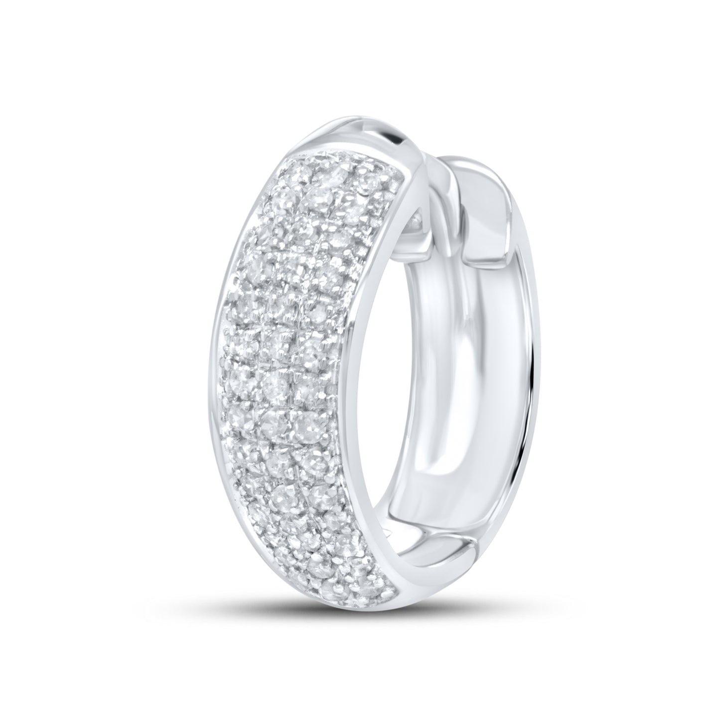 10kt white gold 0.25ctw Diamond Earrings