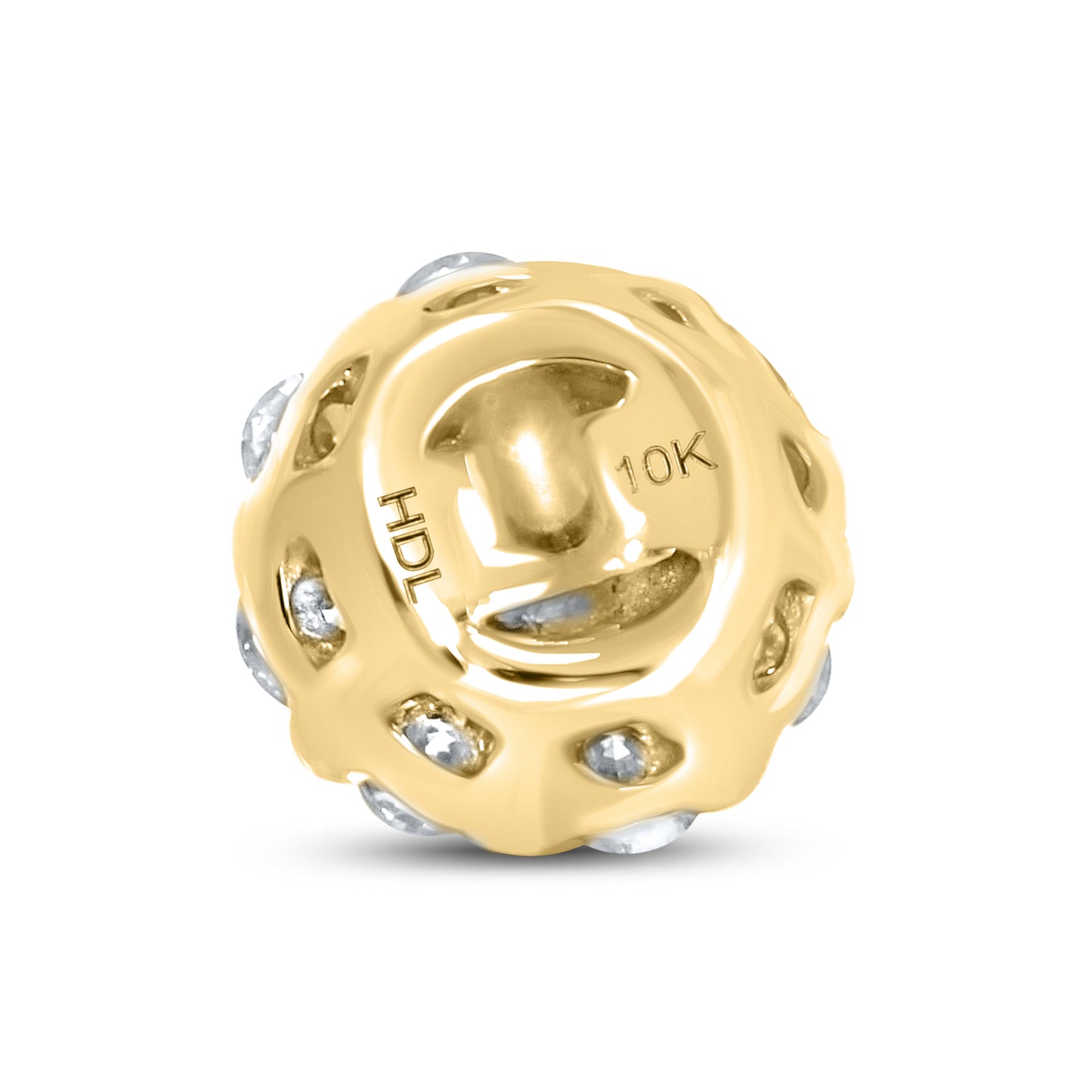 10kt Yellow Gold 0.50 CTW Natural Diamond Earrings