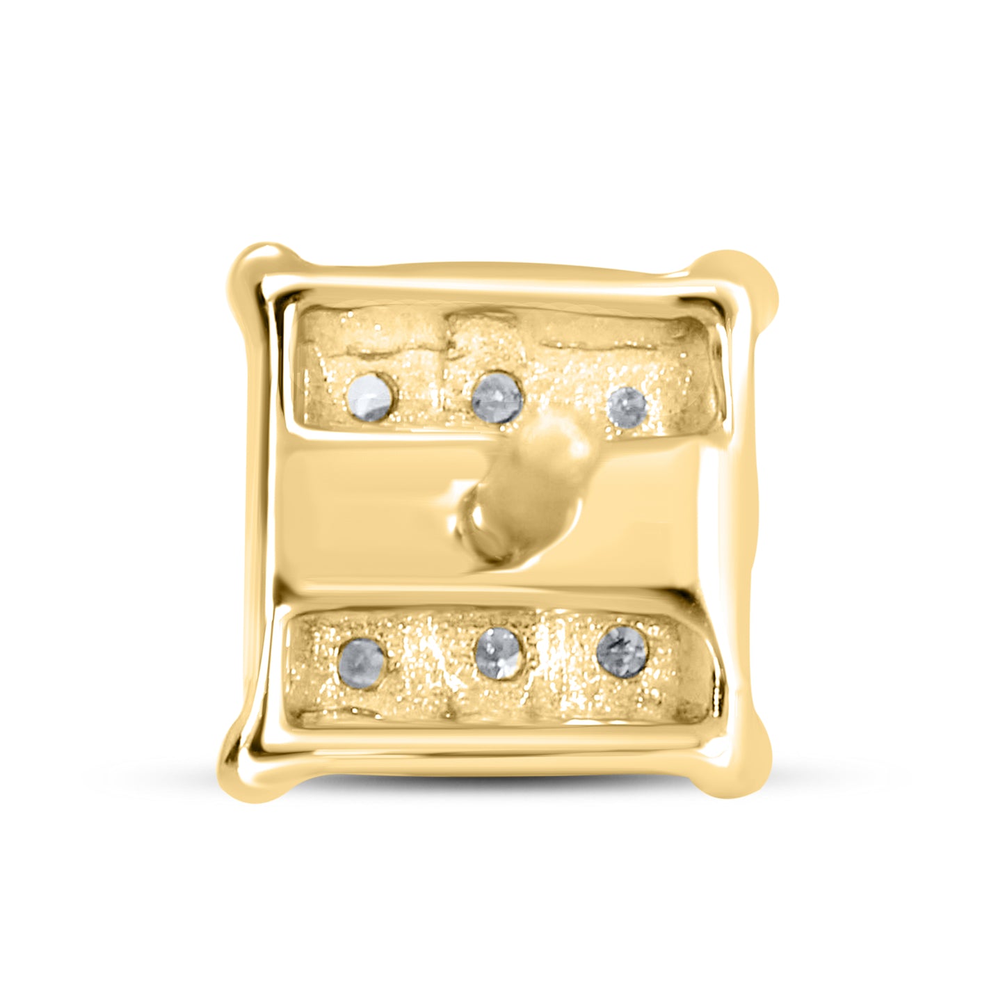 10kt yellow gold 0.04 CTW Diamond Earrings