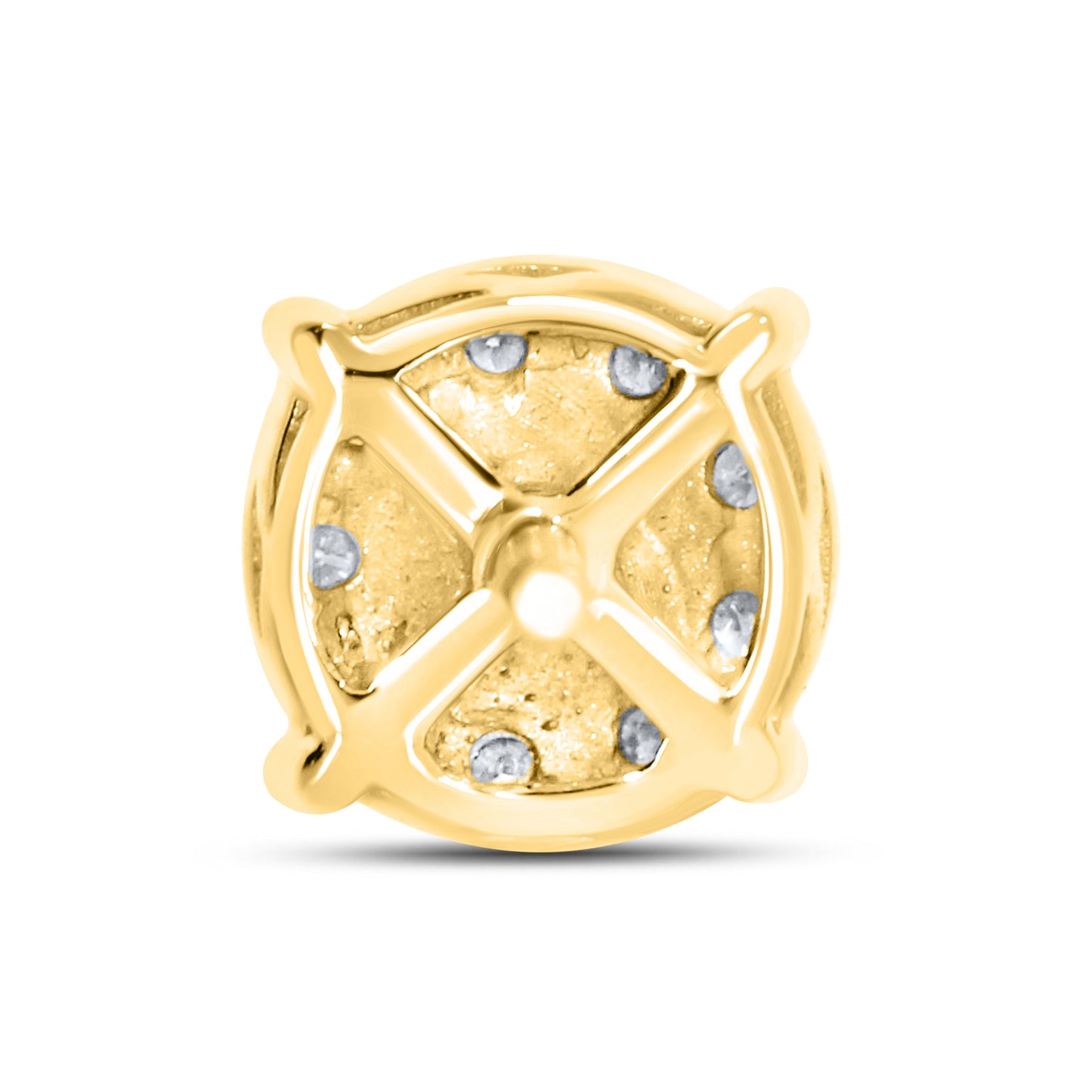 10kt Yellow Gold 0.37 CTW Natural Diamond Earrings